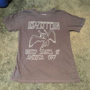 Led Zeppelin gray t-shirt size medium